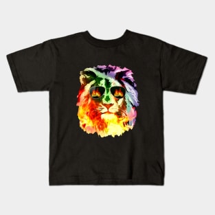 Hot Cool Lion Kids T-Shirt